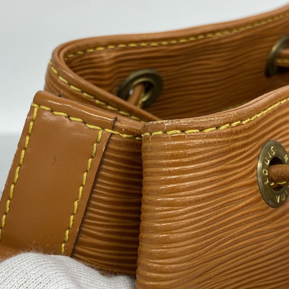 Louis Vuitton Epi Petit Noé Shoulder Bag M44108 Zipang Gold (Women's) - Picture 7 of 10